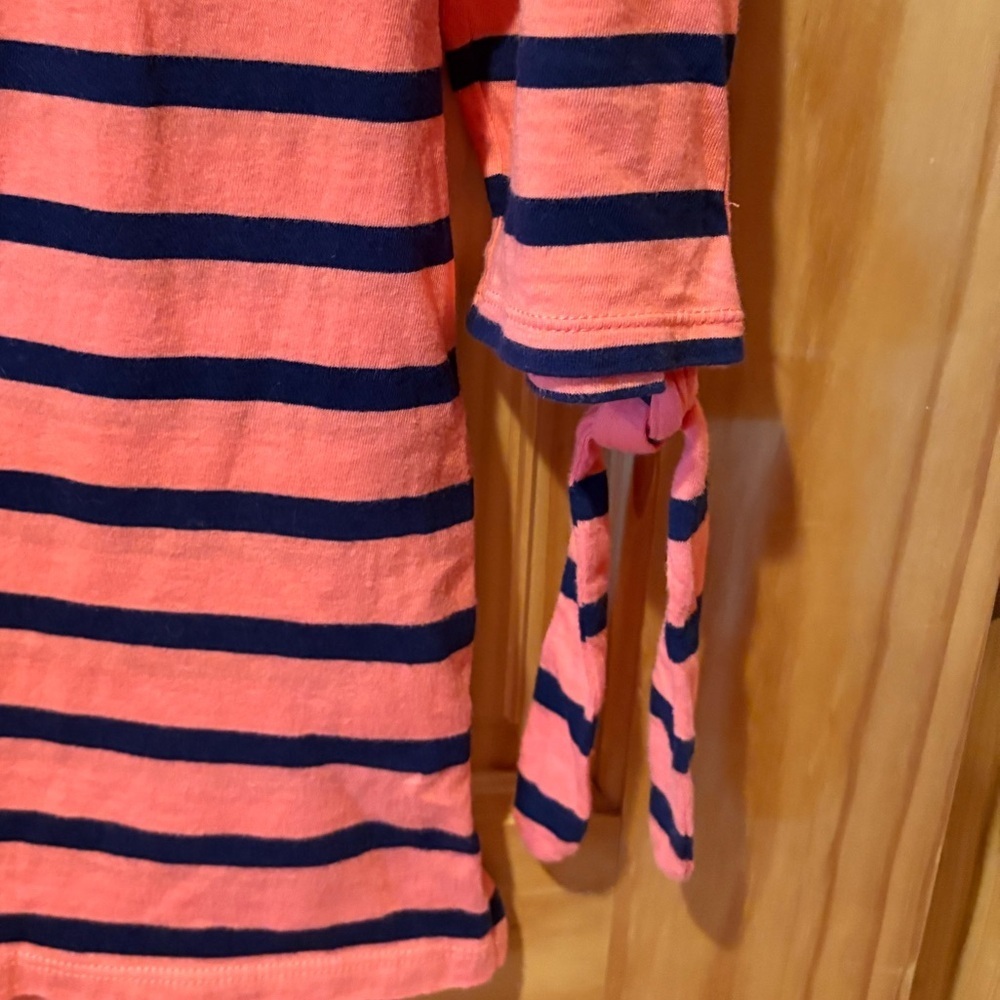 Old Navy Women's 3/4 Sleeve Stripe Top in Mariner Pink Stripe size Small - Picture 2 of 9